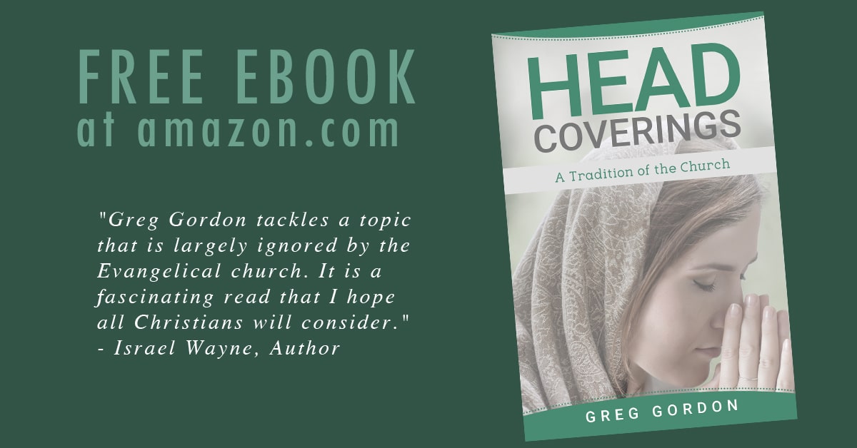 New Free E-Book: Head Coverings by Greg Gordon