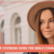 What is a sufficient head covering? Does it have to be a certain size or style?
