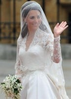 Bride wearing a Veil