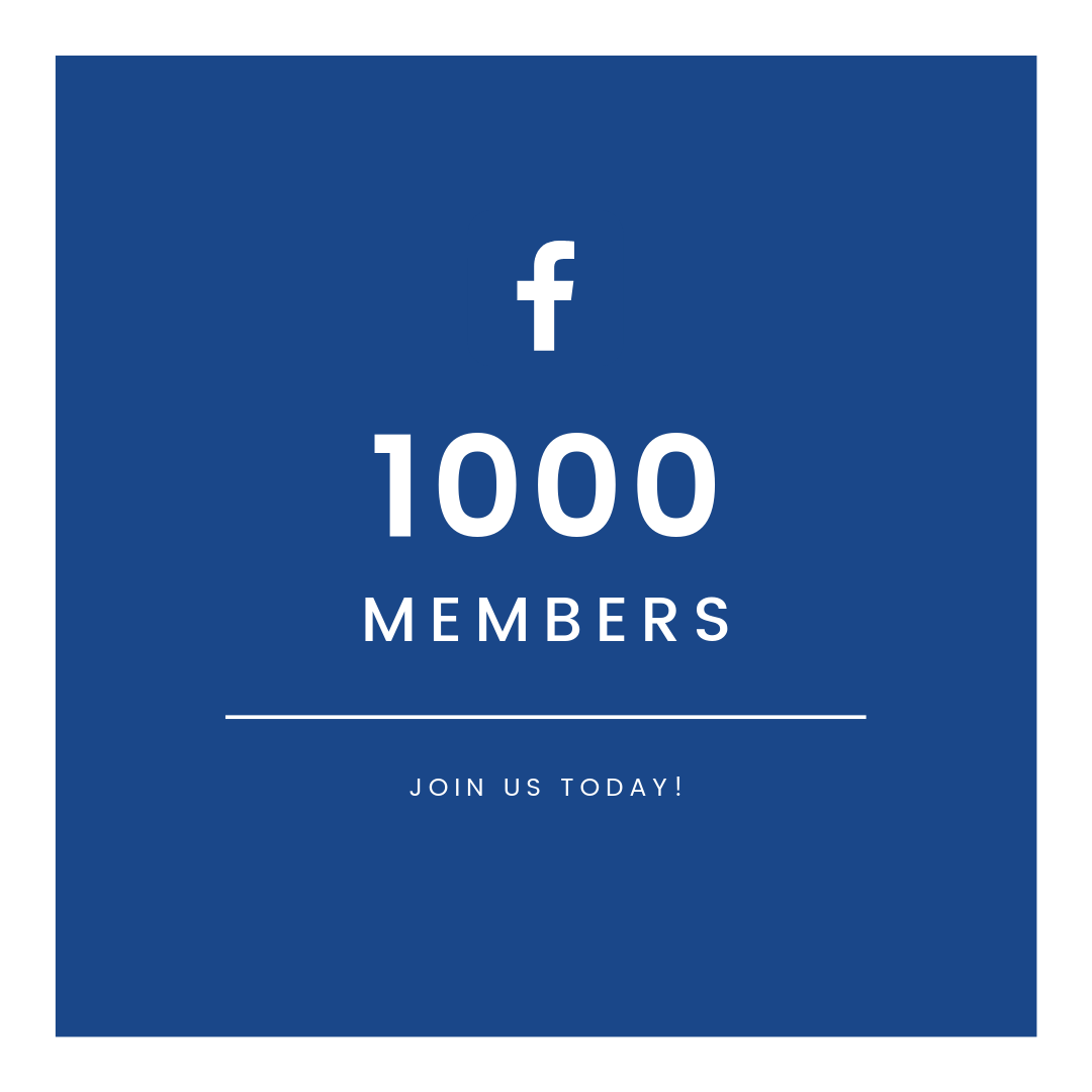 1000 FB Group Members